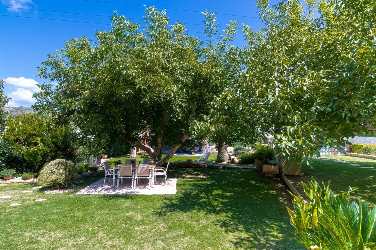 Alia Stone Villa-Ideal For Families-Heated Pool Nohia 외부 사진