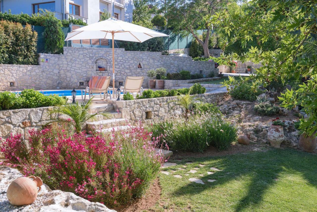 Alia Stone Villa-Ideal For Families-Heated Pool Nohia 외부 사진