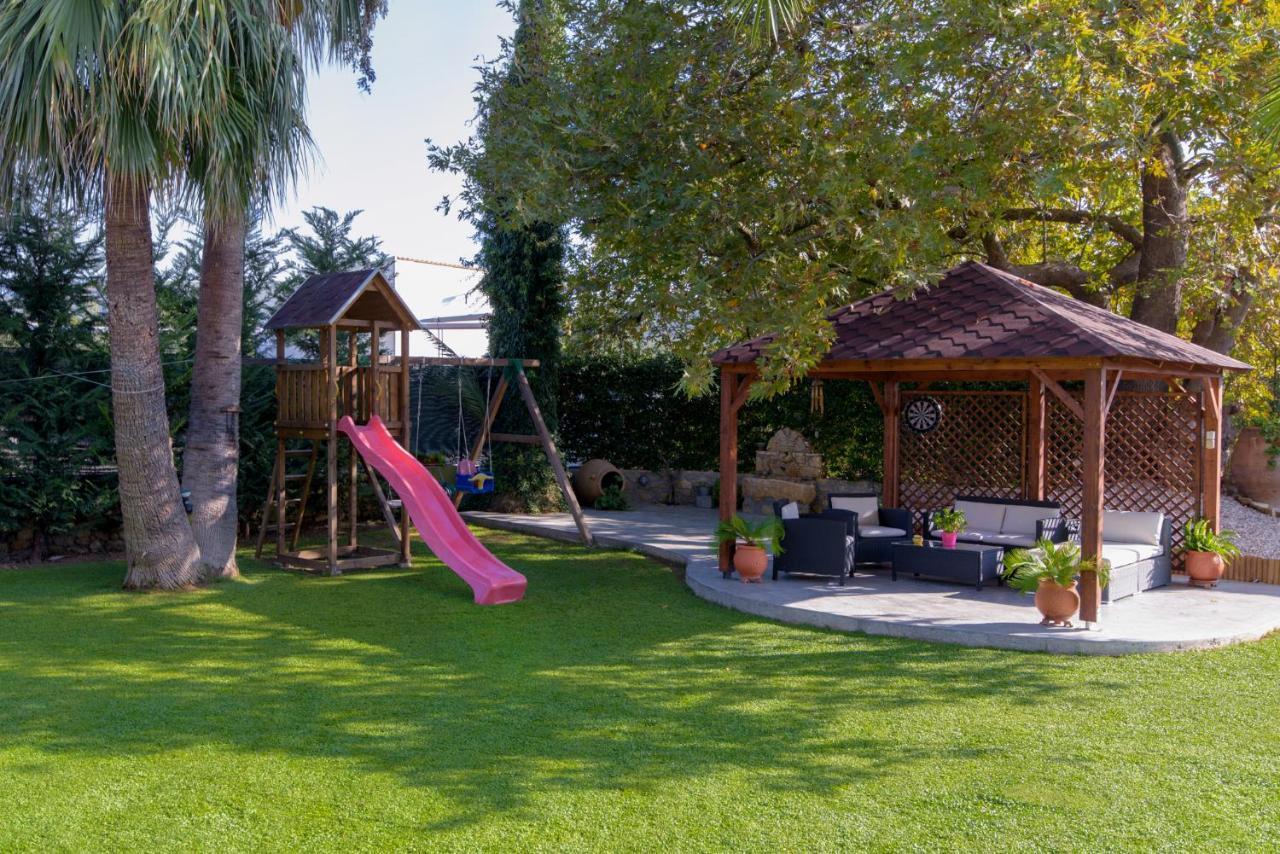 Alia Stone Villa-Ideal For Families-Heated Pool Nohia 외부 사진